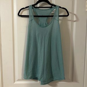 Teal green lulu tank